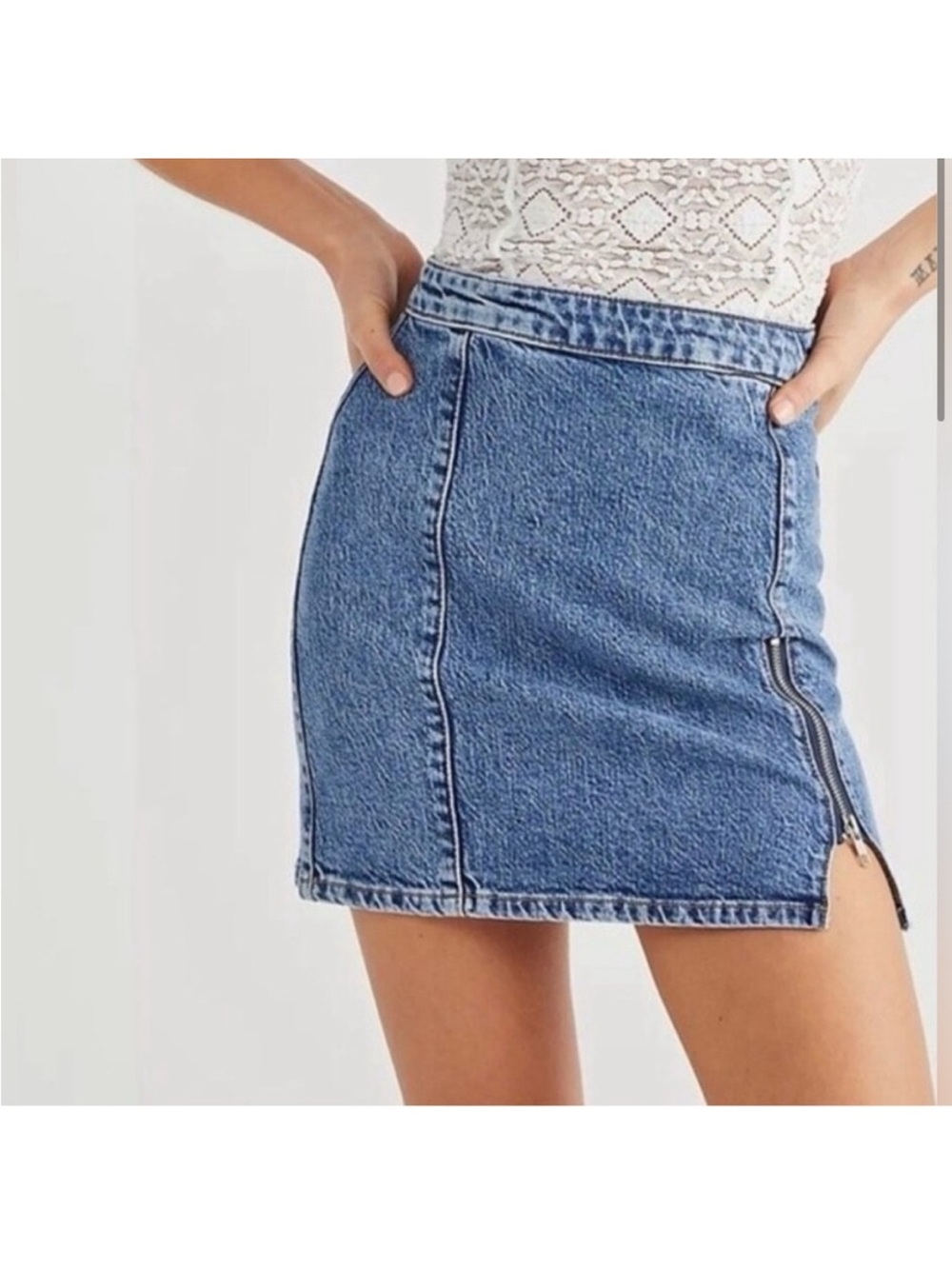 Free People Midnight Magic Skirt